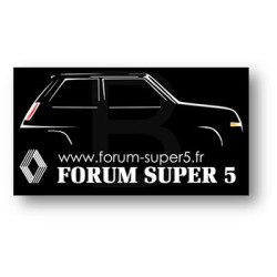 Autocollant Forum Super 5