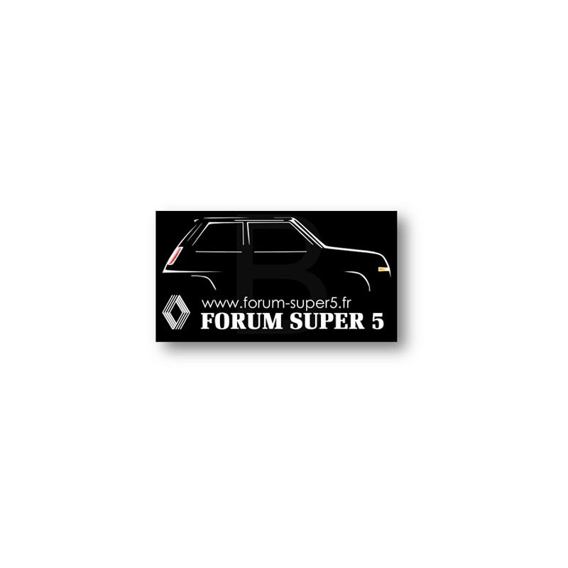 Autocollant Forum Super 5