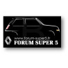 Autocollant Forum Super 5